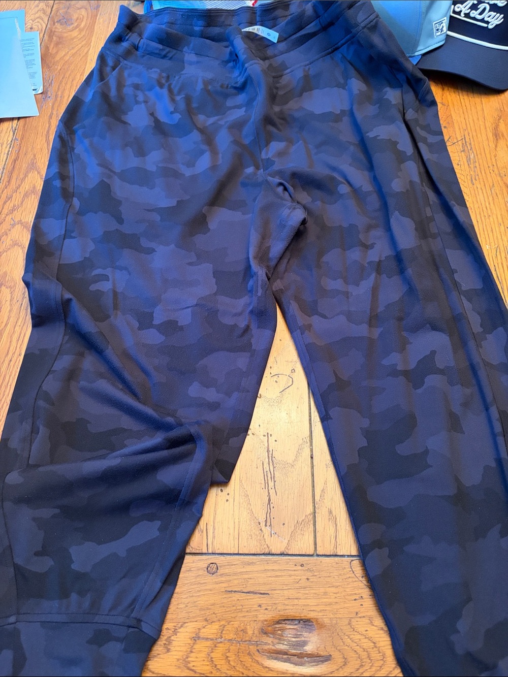 lululemon athletica Navy Blue Camo Leggings